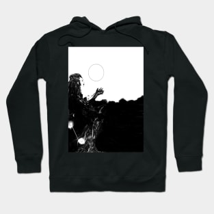 Eyeball to eyeball with the sky. Hoodie